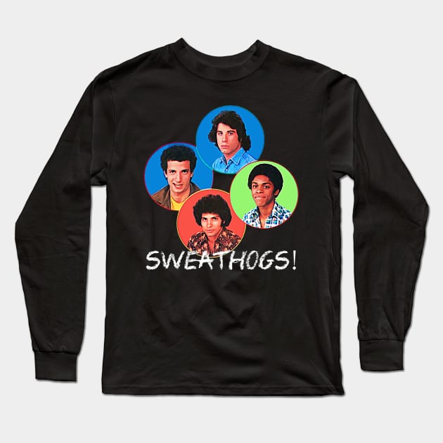 Sweathogs! Long Sleeve T-Shirt by RetroZest